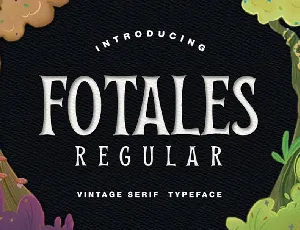 Fotales font