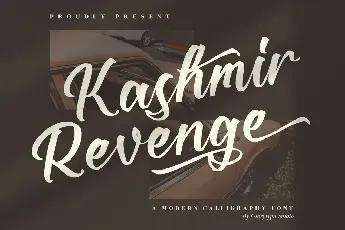 Kashmir Revenge font