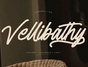 Vellibathy font