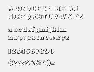 Stencil Free Alternatives font