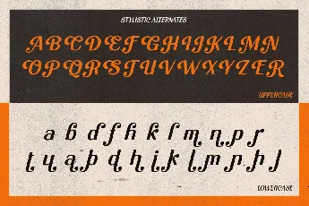 Riblate font