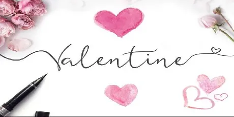 Valentine Love font