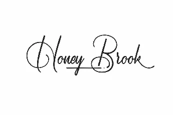 Honey Brook font