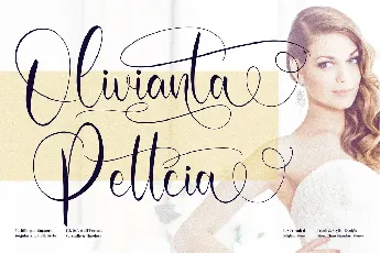 Olivianta Pettcia font