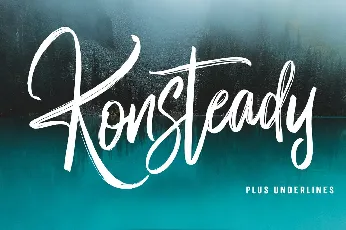 Konsteady font