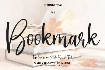 Bookmark Script font