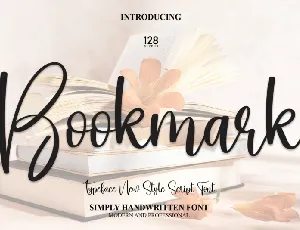 Bookmark Script font