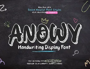 ANOWYtrial font