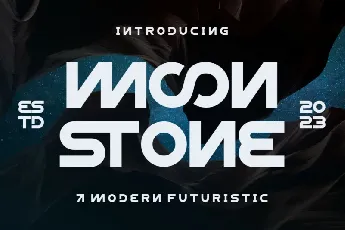 Moonstone Display font