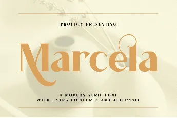 Marcela font