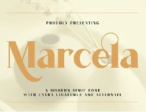 Marcela font