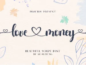 Love Money font