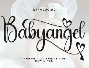 Babyangel Calligraphy font