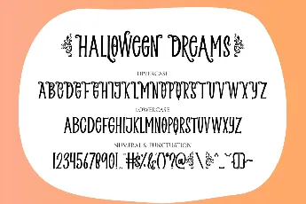 Halloween Dreams font