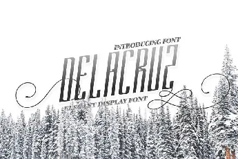 Delacruz font