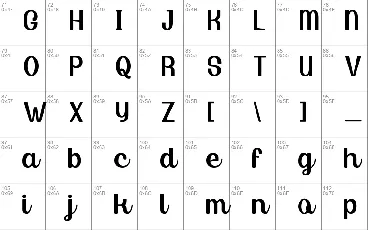 Larantuka font