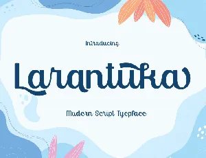 Larantuka font