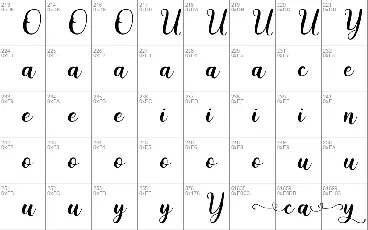 Chintya font