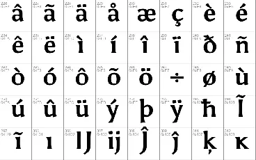 Asul font