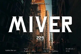 Miver font