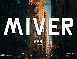 Miver font