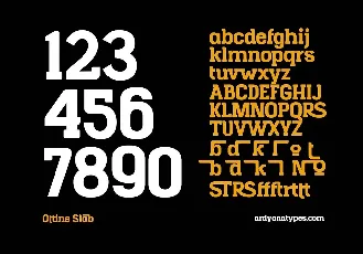 Ottine Slab font