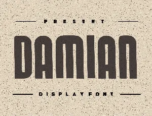 Damian font