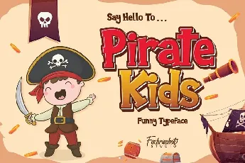 Pirate Kids Cartoon font