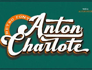 Anton Charlote font