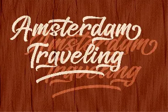 Amsterdam Traveling font