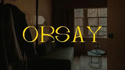 ORSAY font