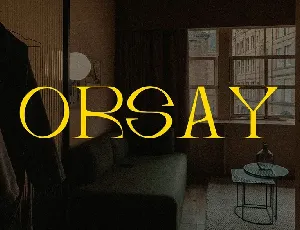 ORSAY font