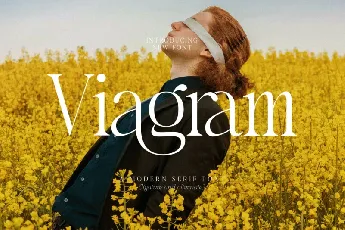 Viagram font