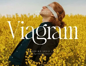 Viagram font