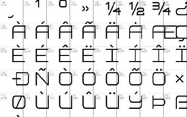 Head Human Display font