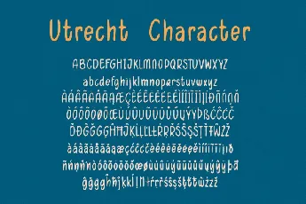 Utrecth Script font