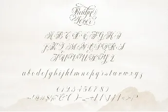 Radja Lover font