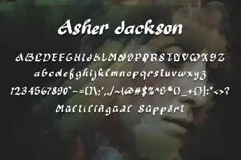 Asher Jackson Display font