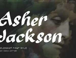 Asher Jackson Display font