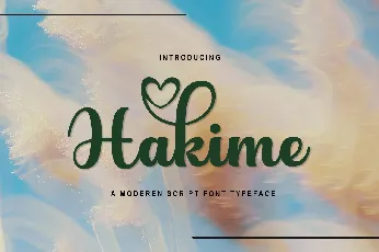 Hakime font