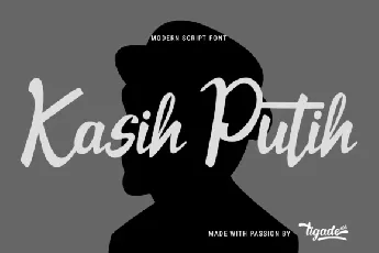 Kasih Putih Script font