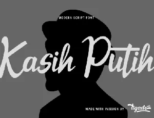 Kasih Putih Script font