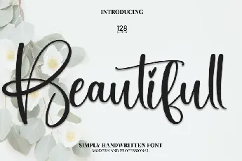 Beautifull Script font