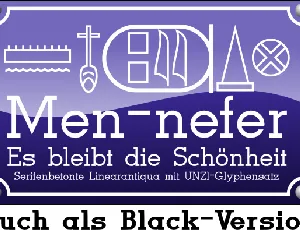 Men Nefer font