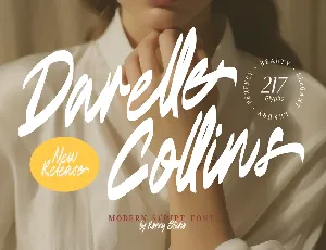 Darelle Collins DEMO font