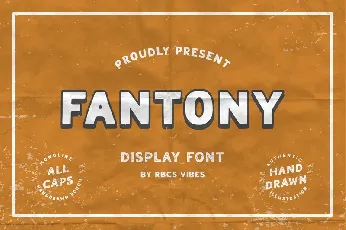 Fantony font