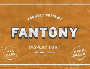 Fantony font