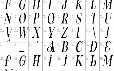 Vienna Typeface font