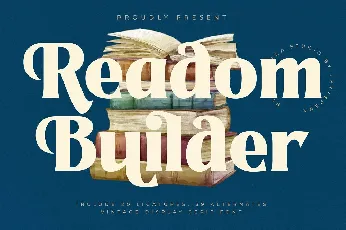 Readom Builder font