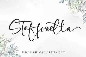 Steffinella Handwritten font